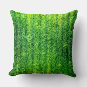 Groene Grunge Achtergrond Kussen