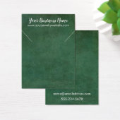 Groene  Grunge Ketting Holder Display Kaart (Bureau)