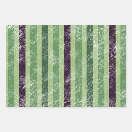 Groene Grunge St. Patrick's Day set van 3 Inpakpapier Vel (Voorkant)