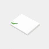 Groene hagedis post-it® notes (Schuin)