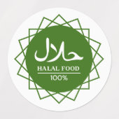 groene halal labels (Design 1)