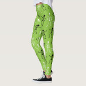 GROENE HALLOWEEN DANCING SKELETONS LEGGINGS (Links)