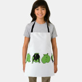 Groene hamster Butts Schort (Insitu)