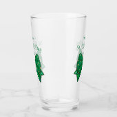 Groene Happy St. Patrick's Day 2024 Glas (Rechts)