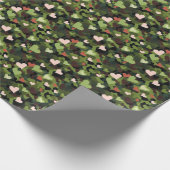 Groene Hart Camouflage Cadeaupapier (Hoek)
