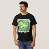 Groene Hart RN Geregistreerde Verpleegkundige T-shirt (Voorkant volledig)