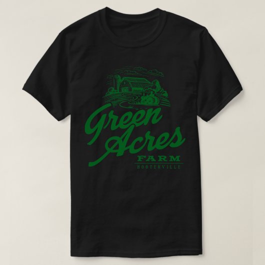 groene hectare t-shirt (Design voorkant)
