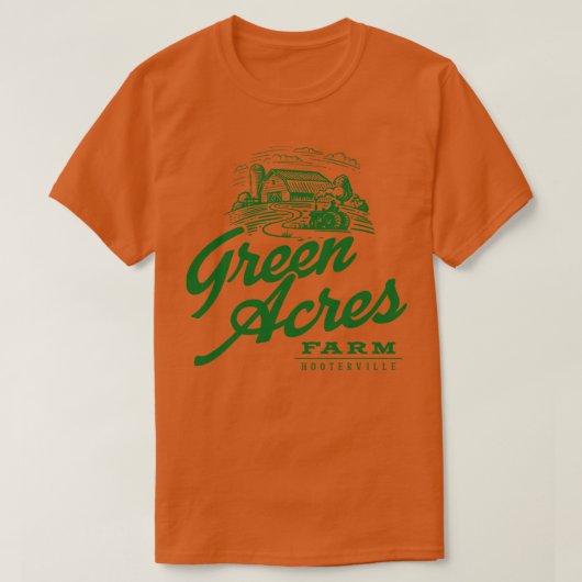 groene hectare t-shirt (Design voorkant)