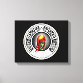 Groene heks canvas afdruk (Voorkant)