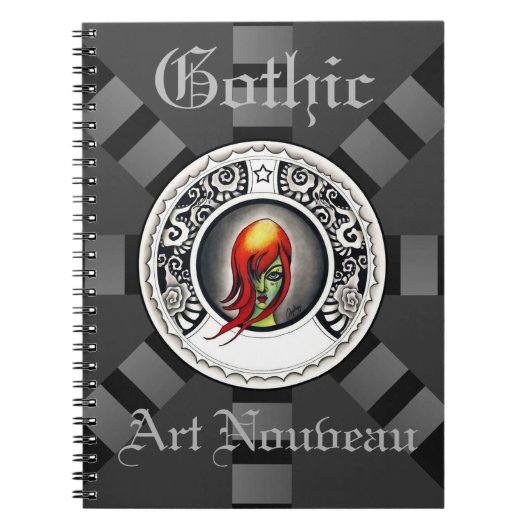 Groene heks notitieboek (Voorkant)