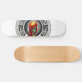 Groene heks skateboard (Horizontaal)