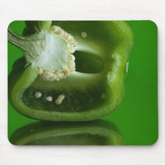 Groene helft muismat