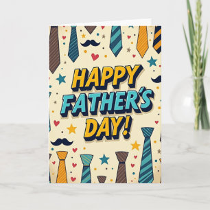 Groene Herenkleding Vaderdagkaart Kaart
