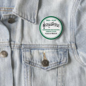 Groene High School Koor Custom Keepsake Ronde Button 5,7 Cm (In situ)