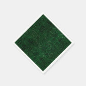 Groene hightech chiptechnologieën servet (Hoek)