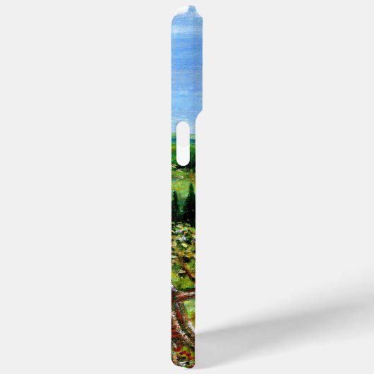 GROENE HILLEN EN OLIJFBOMEN IN TAALLANDSCHAP Case-Mate iPhone CASE (Achterkant / Rechts)