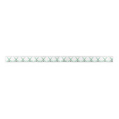 Groene Hockey Sticks en Puck Satin Ribbon Lint (Voorkant)