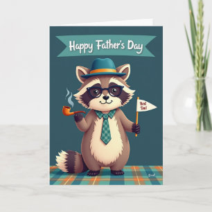 Groene Hoed Beste Papa Kaart
