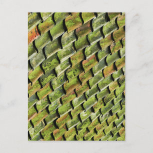 groene hoeken briefkaart