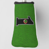 Groene Hole in één Lucky Golfer Golfheadcover (Draai 90)