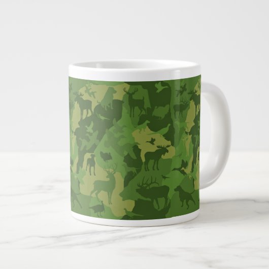 Groene hond extra grote beker (Voorkant rechts)