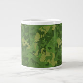 Groene hond extra grote beker (Voorkant)