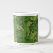Groene hond extra grote beker (Rechts)