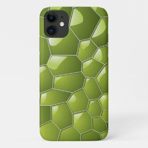 Groene honingraten iPhone 11 hoesje