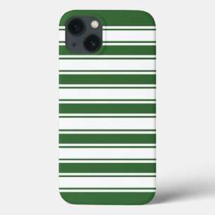 Groene horizontale streep iPhone 13 hoesje