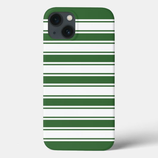 Groene horizontale streep Case-Mate iPhone case (Achterkant)