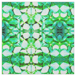 Groene Hortensia Stof