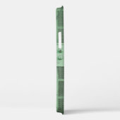 GROENE HOUTEN DEUR MET GROENE STAALDEUR Case-Mate iPhone CASE (Achterkant / Rechts)