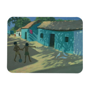 Groene Huis India Magneet