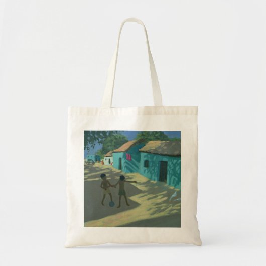Groene Huis India Tote Bag (Voorkant)