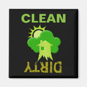 Groene Huis Magneet (Voorkant)