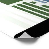 Groene Huis Poster (Hoek)