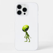 Groene humanoïde iPhone hoesje (Achterkant)