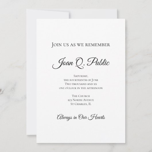 Groene Hydrangeas Waterverf Viering van het Leven Kaart (Achterkant)