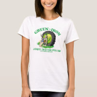 Groene IJzeren Antiek Tractors Pullers