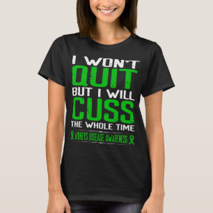 Groene infecties zorgen er niet voor dat de nieren t-shirt