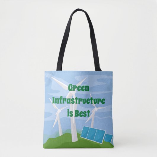 Groene infrastructuur is het beste draagtas (Voorkant)