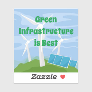 Groene infrastructuur is het beste sticker