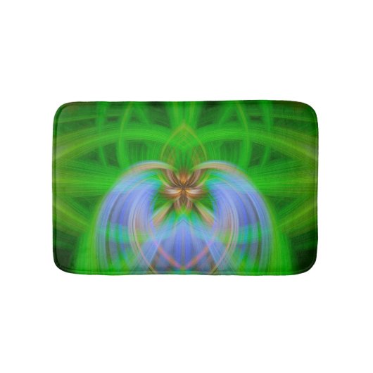 Groene ingewikkeldheid badmat (Voorkant)