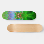 Groene ingewikkeldheid skateboard (Horizontaal)