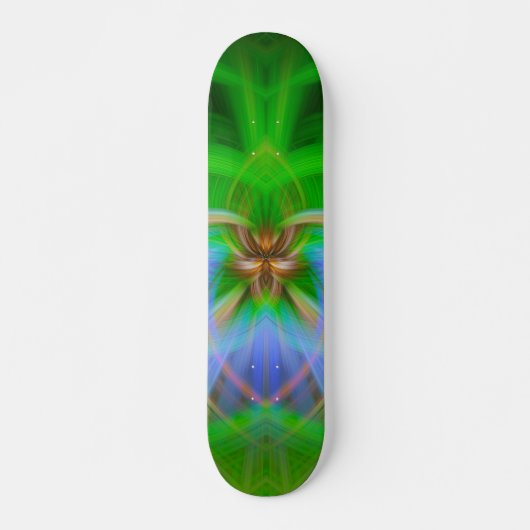 Groene ingewikkeldheid skateboard (Voorkant)