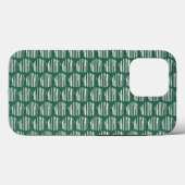 Groene interferentiebolvormen Case-Mate iPhone case (Achterkant (horizontaal))