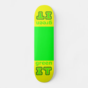 groene IT Het museum gibsphotoart Skateboard