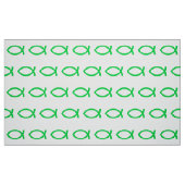 Groene Jezus Vis Stof (Fat Quarter)
