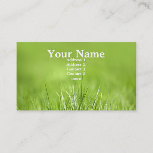 groene kaart visitekaartje