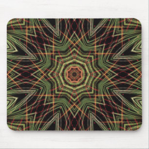 Groene Kaleidoscoop Muismat